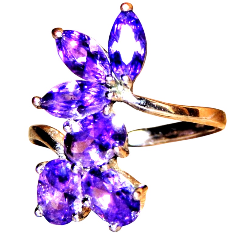 Size 8 Passionately Pretty In Purple You Will Be In This Fashion Ring